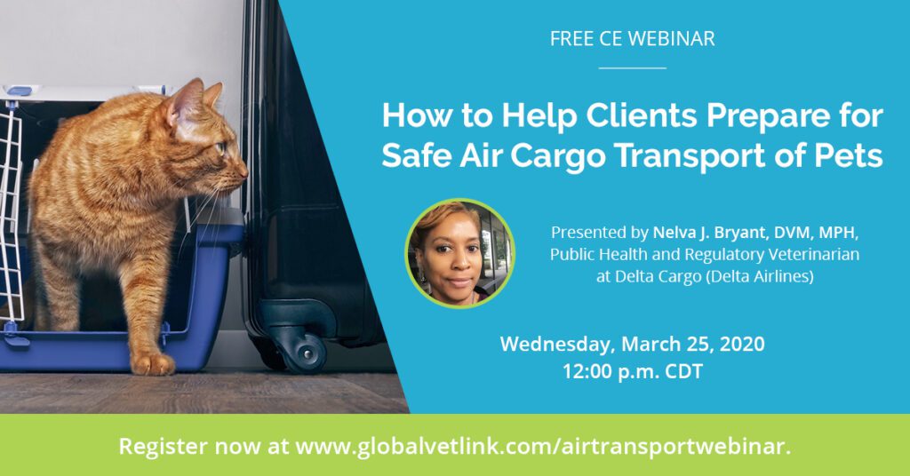 blue air pet transport