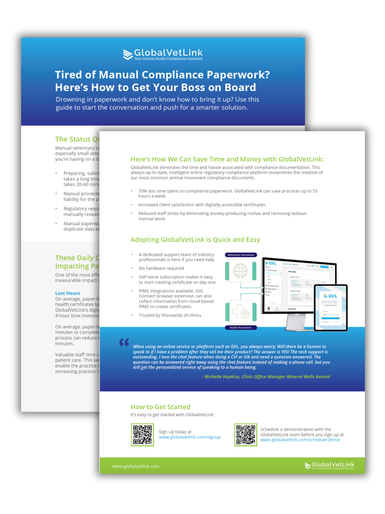 Convince Your Boss Info Sheet